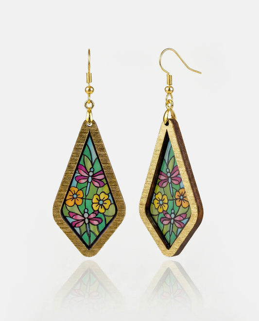 Roselle Earrings